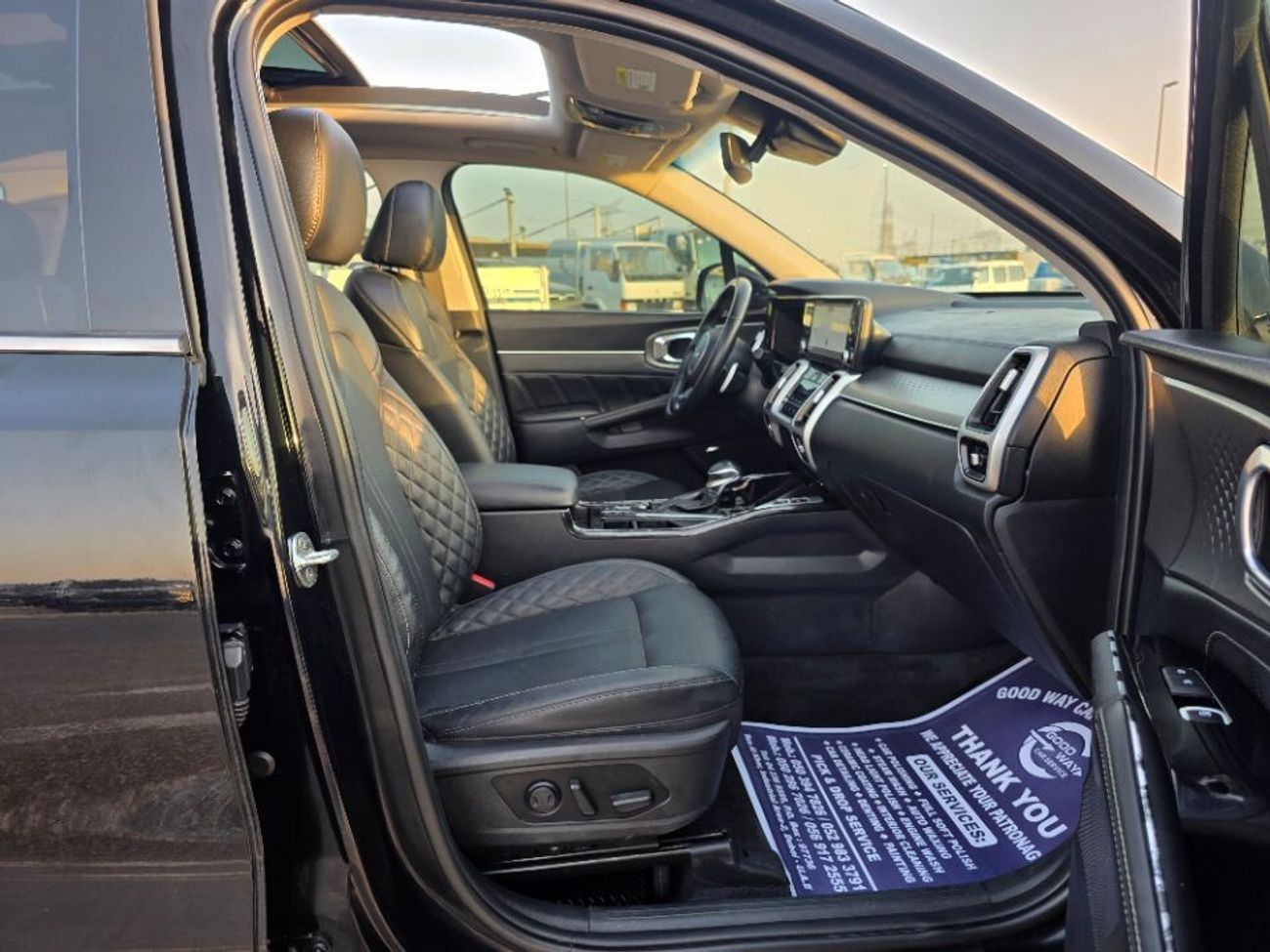 Kia Sorento 2022 Model SX 2.4cc engine Paranomic roof,  360 camera and 7 seater