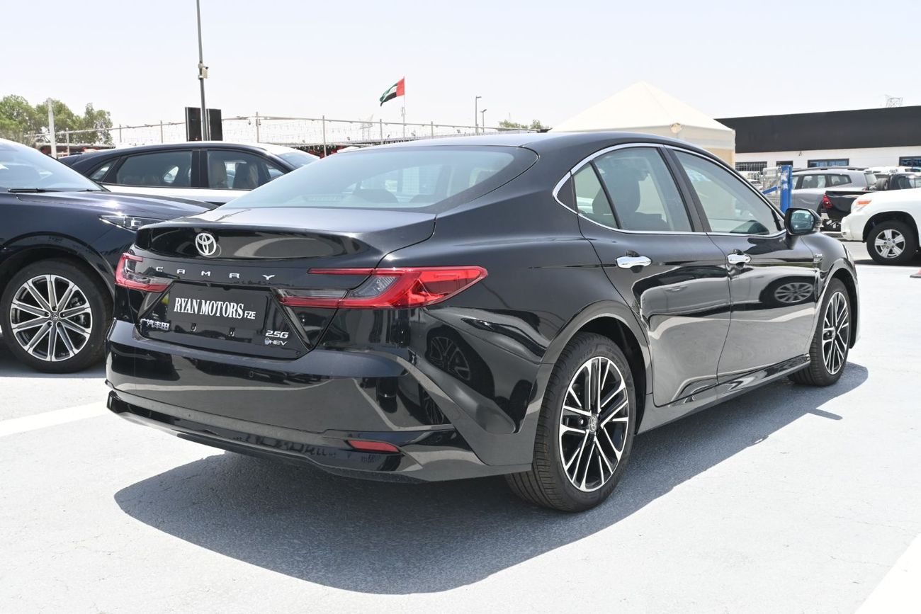 تويوتا كامري Toyota Camry 2.5L Hybrid Chinese, Model 2025, Color Black