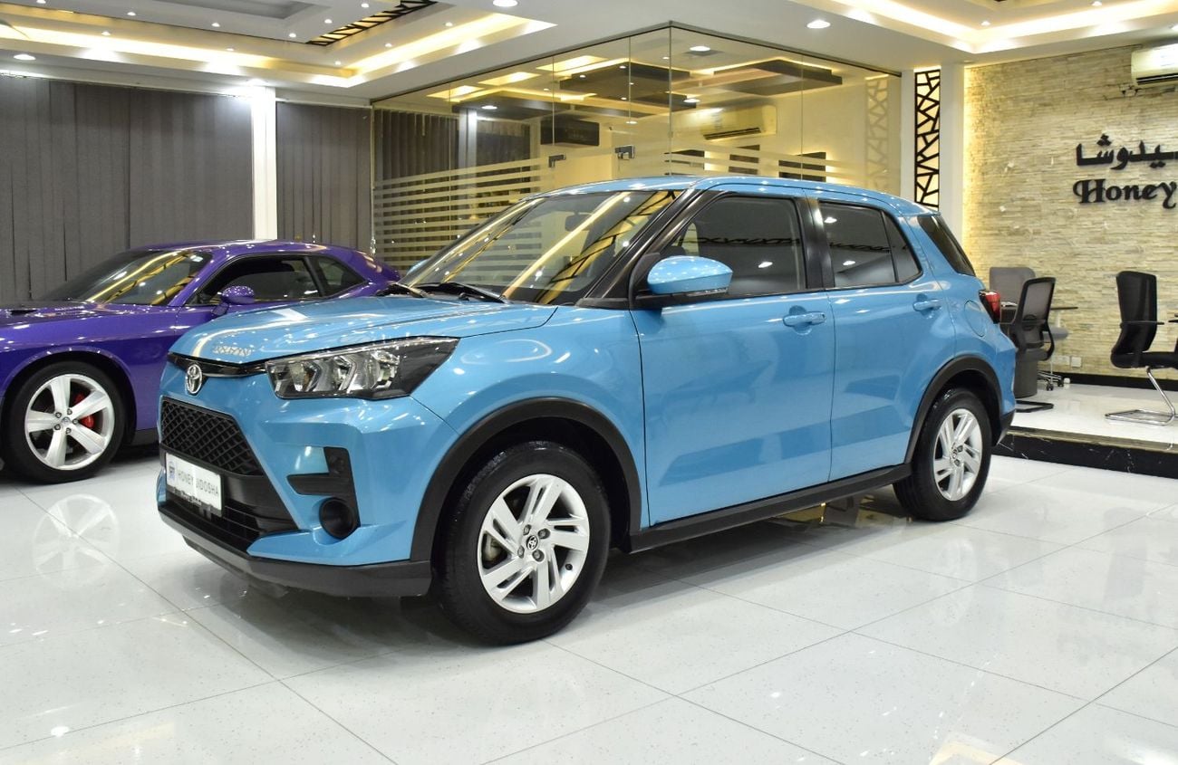Toyota Raize EXCELLENT DEAL for our Toyota Raize E ( 2023 Model ) in Blue Color GCC Specs