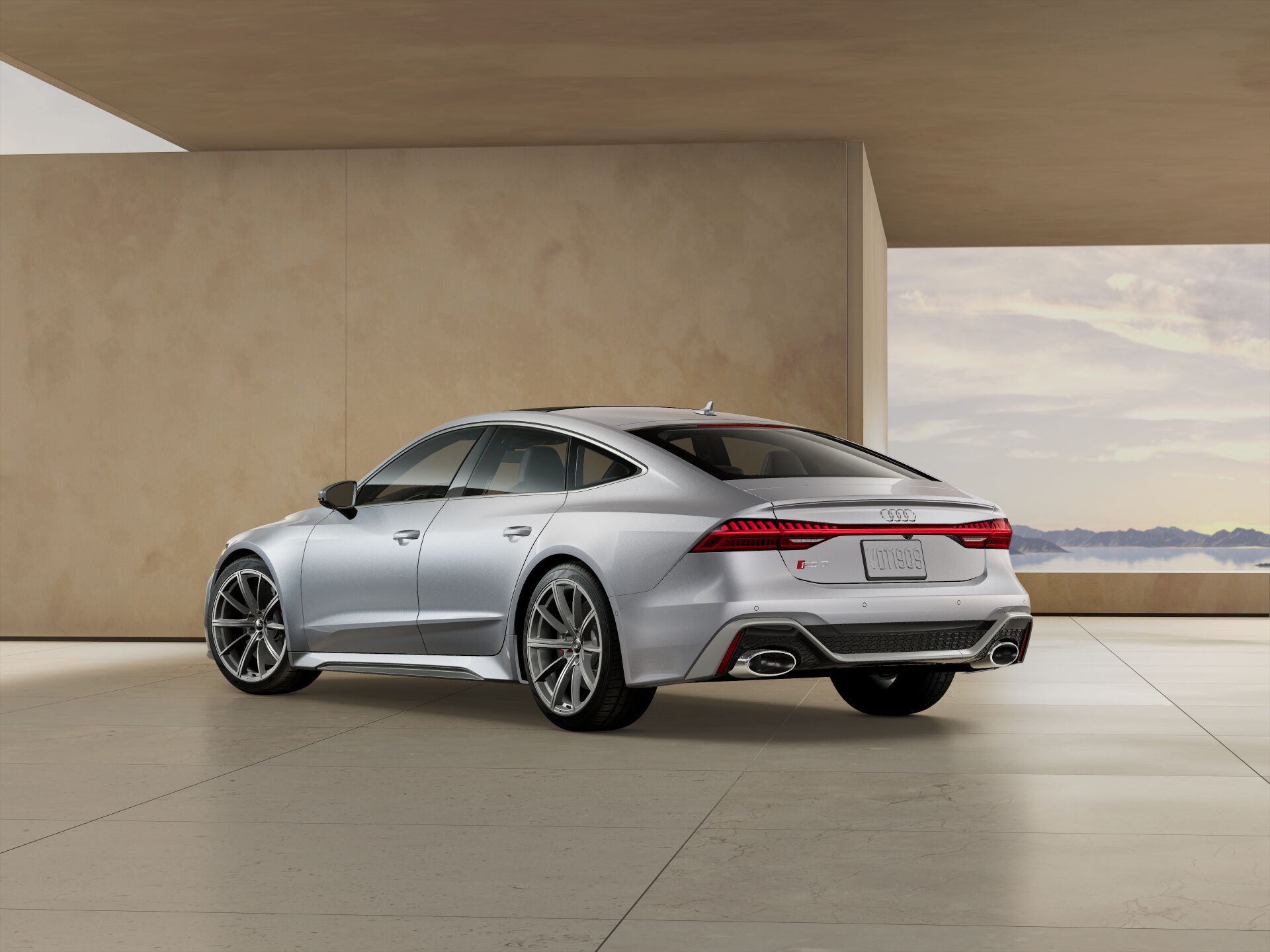أودي RS7 exterior - Rear Right Angled