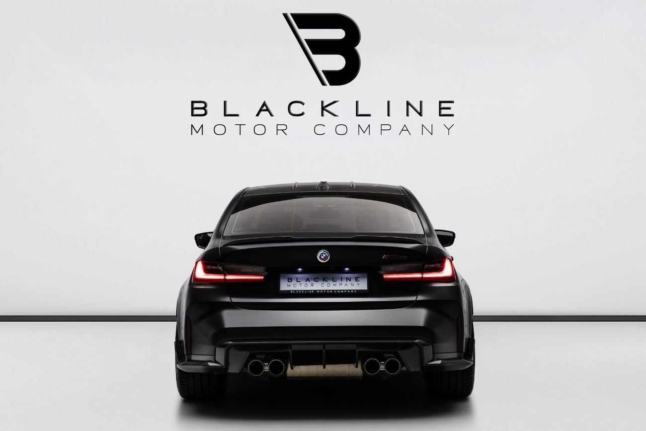 بي أم دبليو M3 CS XDRIVE BUY NOW, PAY 2027 | THE BLACKLINE STANDARD | July 2028 Warranty + Service, GCC