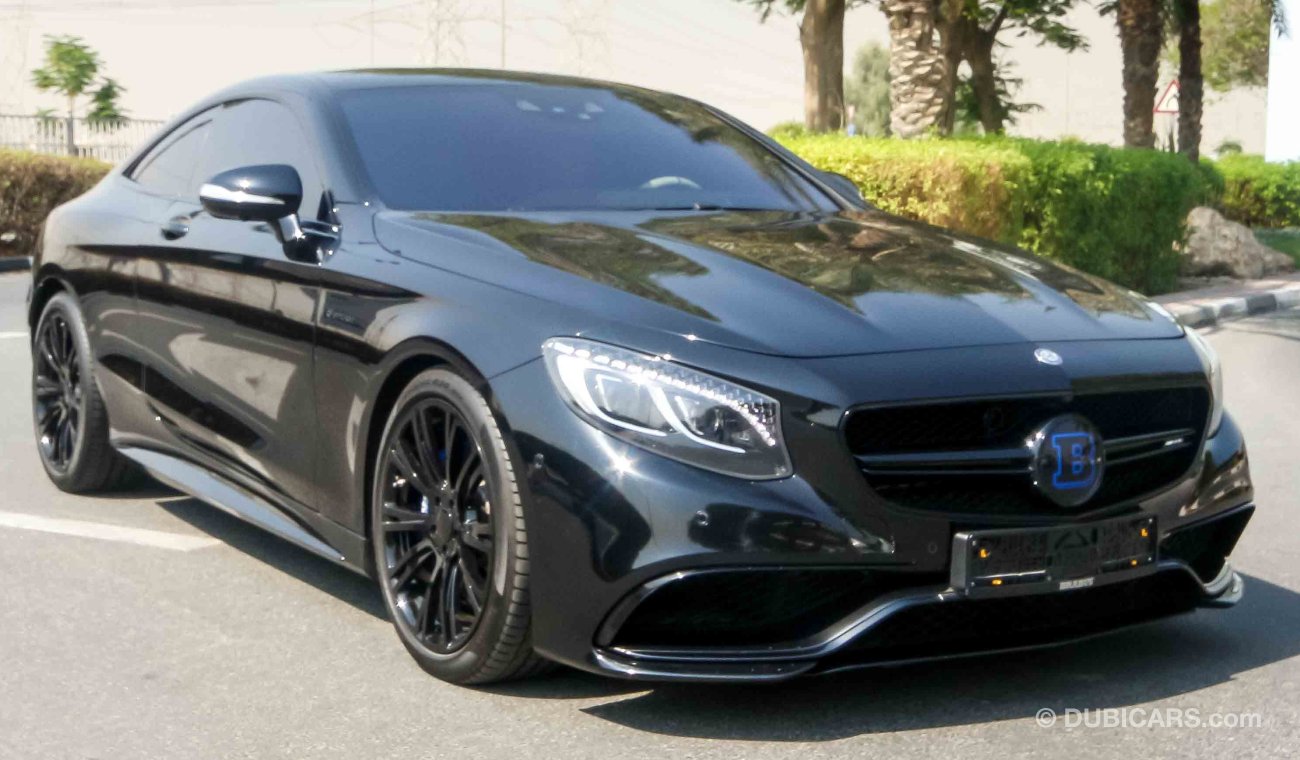 مرسيدس بنز S 63 AMG كوبيه 4 Matic with Brabus Body Kit