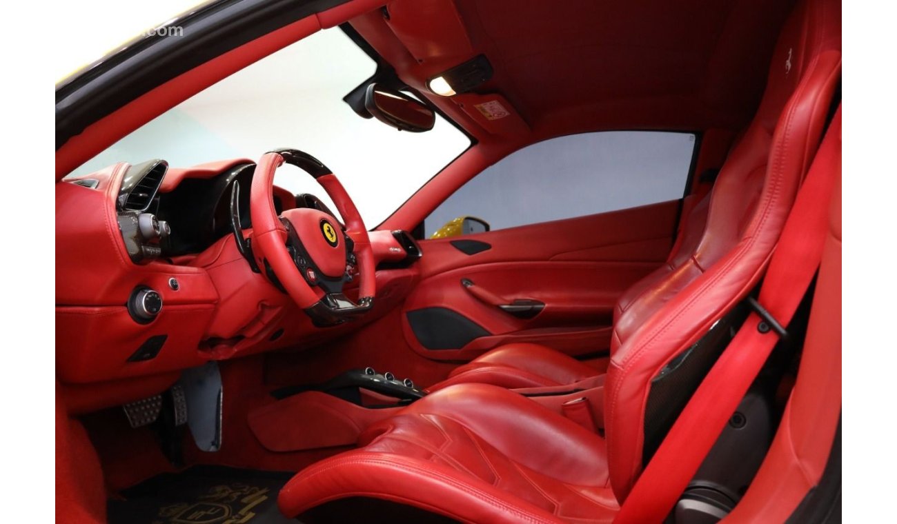 فيراري 488 GTB, 2017, 27,000 KM, Carbon Fiber Interior, Ceramic Brakes!!