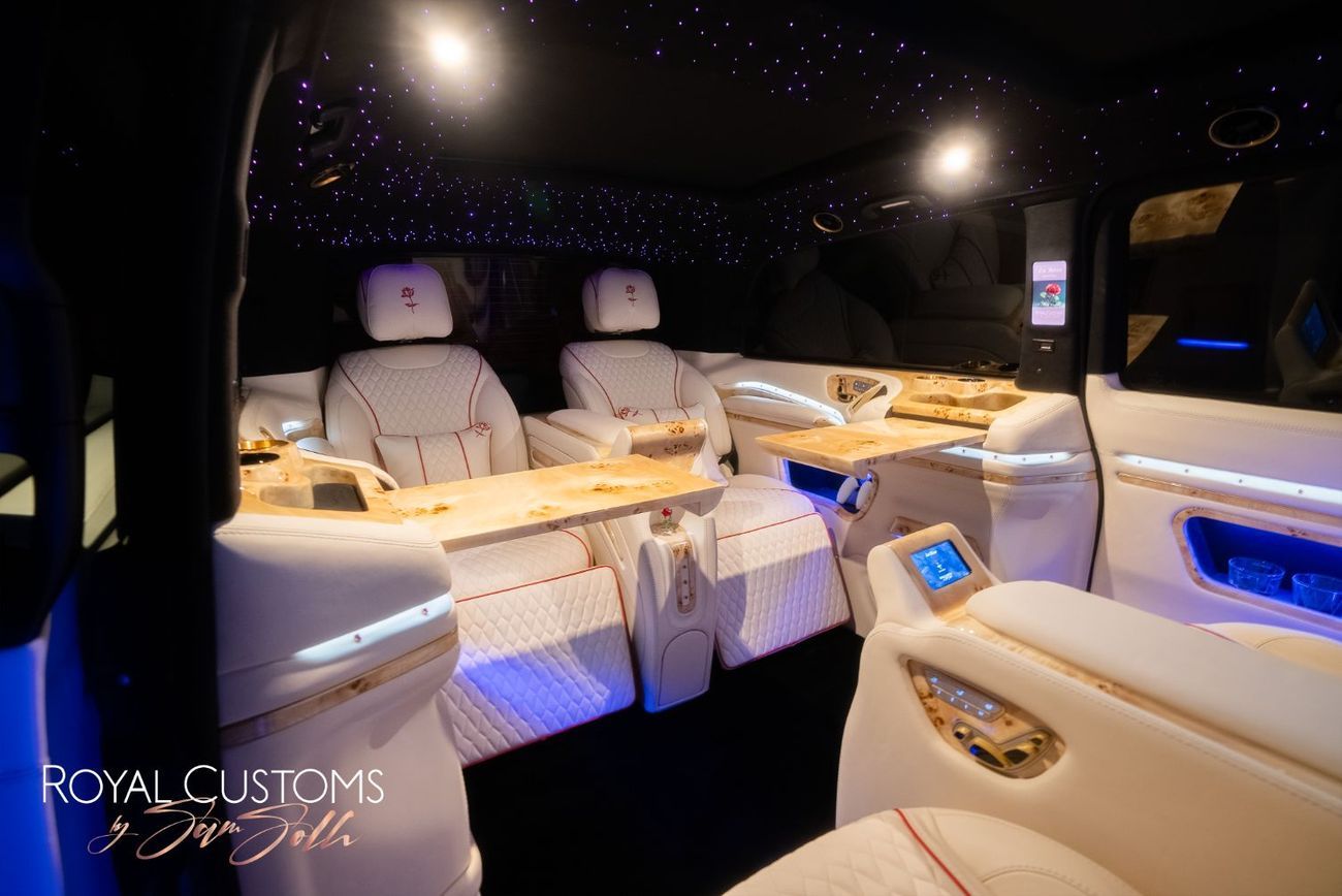 مرسيدس بنز V 300 “LA ROSE” – 1 Of 1 CONCEPT - Handcrafted by ROYAL CUSTOMS in Dubai (Since 2009)