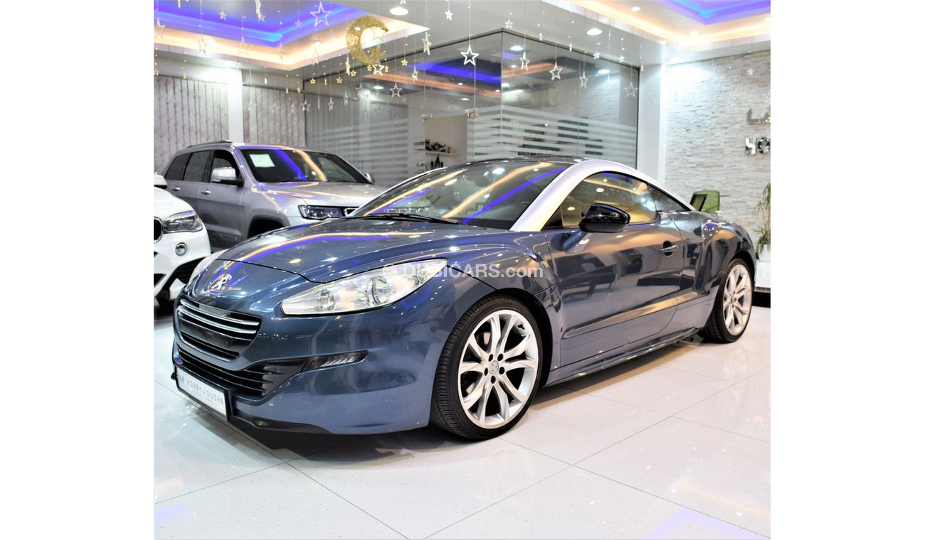 Peugeot RCZ EXCELLENT DEAL for our Peugeot RCZ 1.6L TURBO 2014 Model!! in Blue Color! GCC Specs