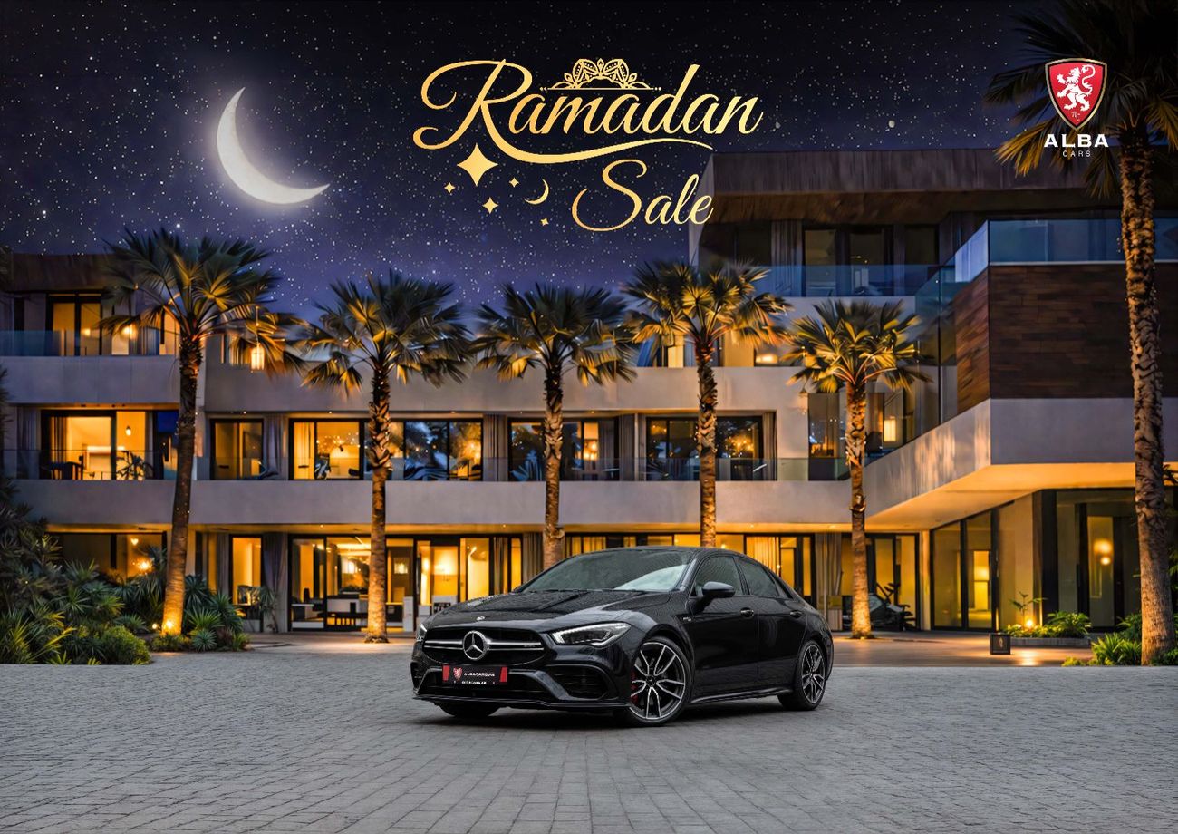 مرسيدس بنز CLA 35 AMG Benz CLA 35 AMG | 3,134 P.M | 0% Downpayment | Mercedes-Benz CLA 35 AMG | Immaculate! | Ramadan Offe