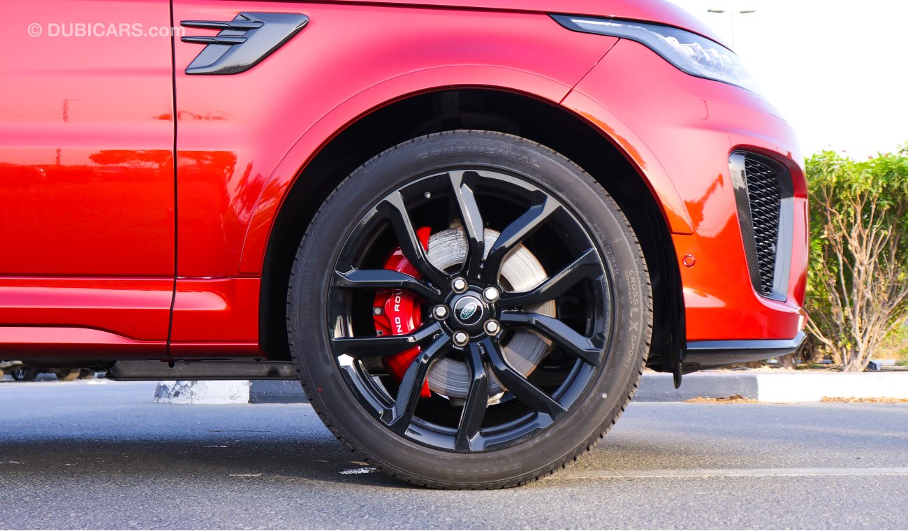 Land Rover Range Rover Sport SVR with Original Carbon Fiber