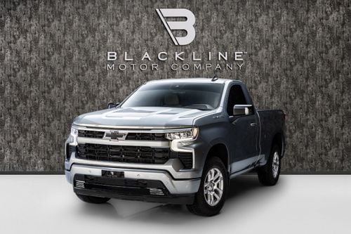 شيفروليه سيلفارادو 1500 REG/CAB RST اشترِ الآن، وادفع في عام 2027 | معيار بلاك لاين | ضمان شيفروليه 2030، سجل صيانة كامل، مجلس التعاون ا