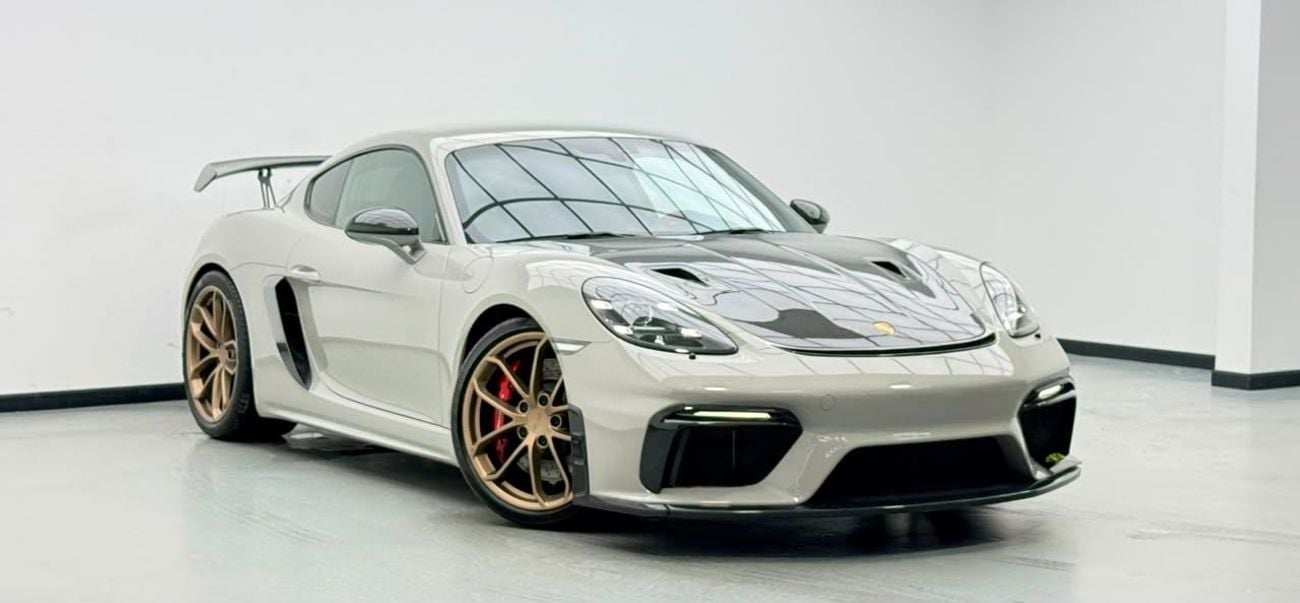بورش كايمان GT4 2020 Porsche Cayman GT4, Warranty, Full Service History, Low Km, Excellent Condition, GCC