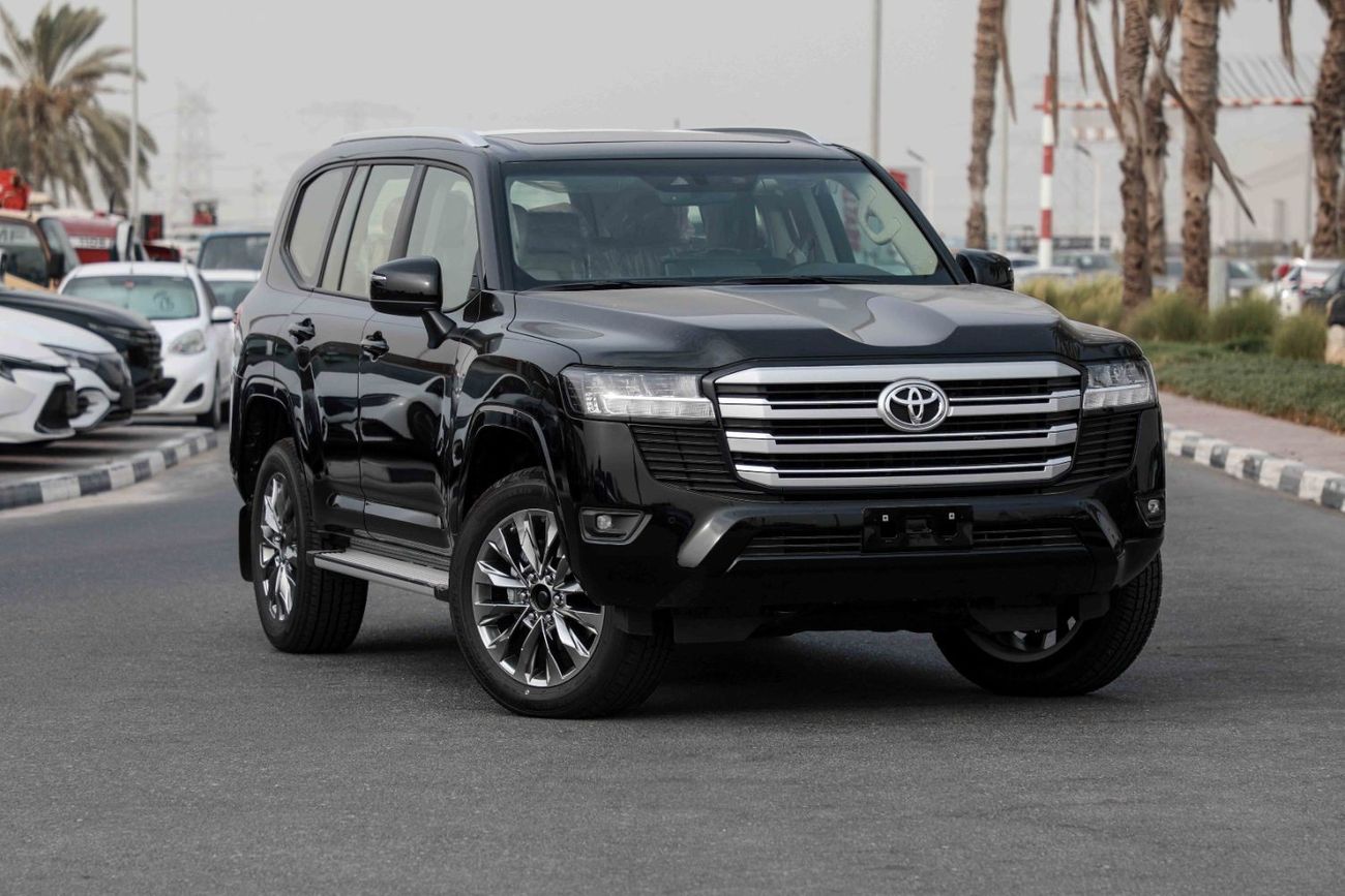 Toyota Land Cruiser 2024 Toyota LC300 4.0 GXR - Black inside Beige | Export Only