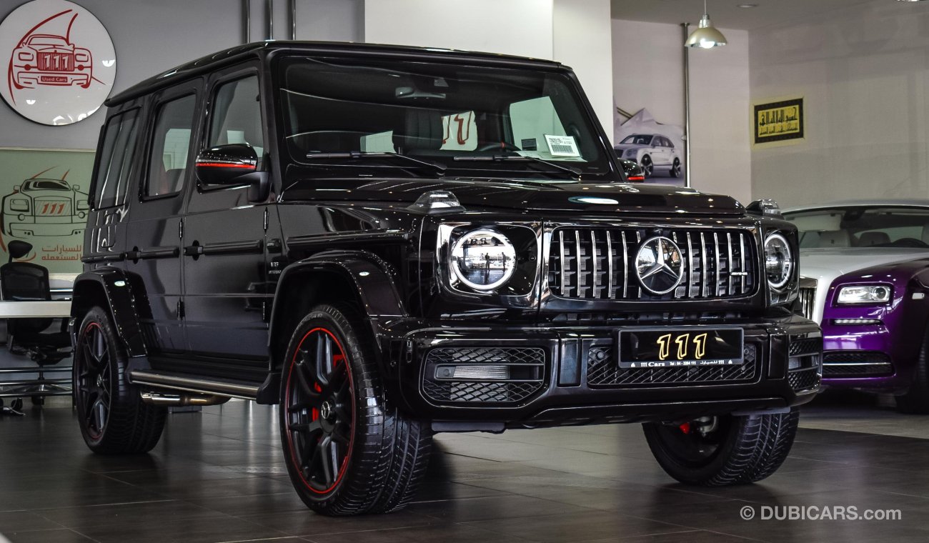 Mercedes-Benz G 63 AMG V8 Biturbo Black Edition / GCC Specifications  / Warranty