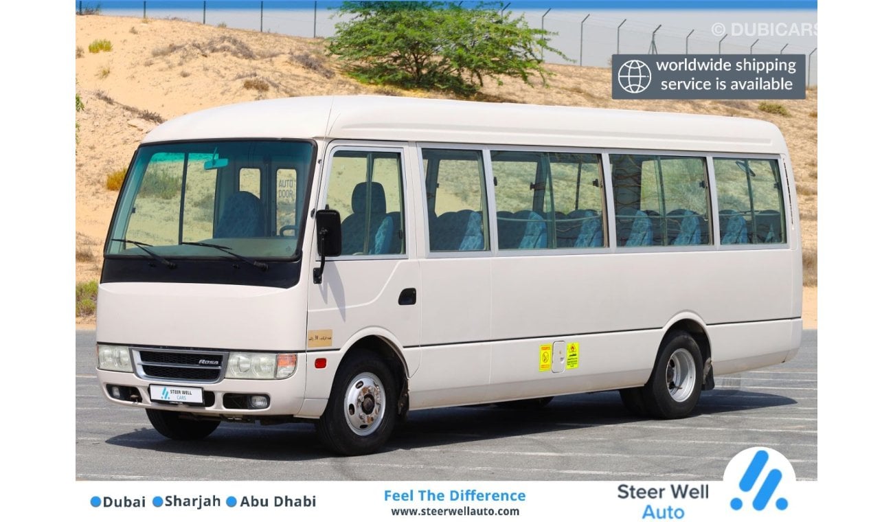 ميتسوبيشي روزا 2016 | ROSA BUS | 30 SEATER | GCC SPECS AND EXCELENT CONDITION