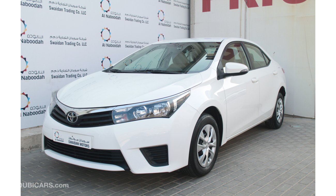 تويوتا كورولا 1.6L SE 2015 MODEL WITH CRUISE CONTROL SENSOR