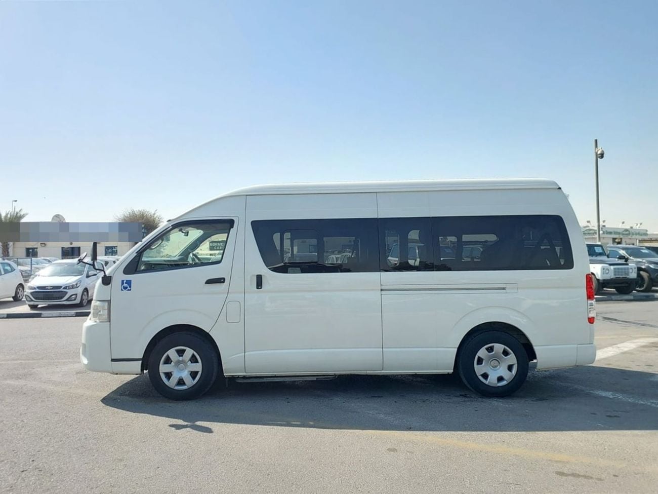 Toyota Hiace (RAMADAN OFFER) TOYOTA HIACE VAN RHD 2014 MODEL 3.0 L DIESEL AUTOMATIC(PM19576)