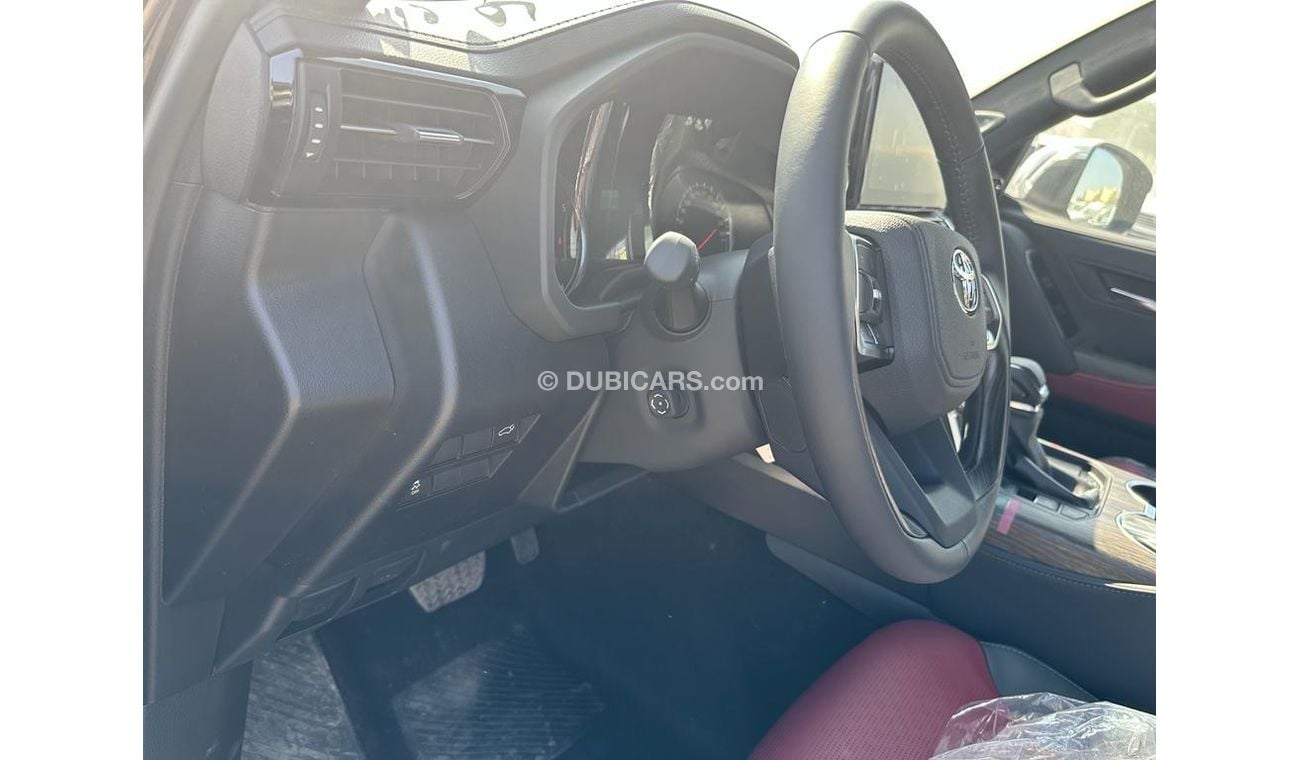 Toyota Land Cruiser 2023 LC 300 VX-R 3.3L Twin Turbo Diesel Without Radar Black color