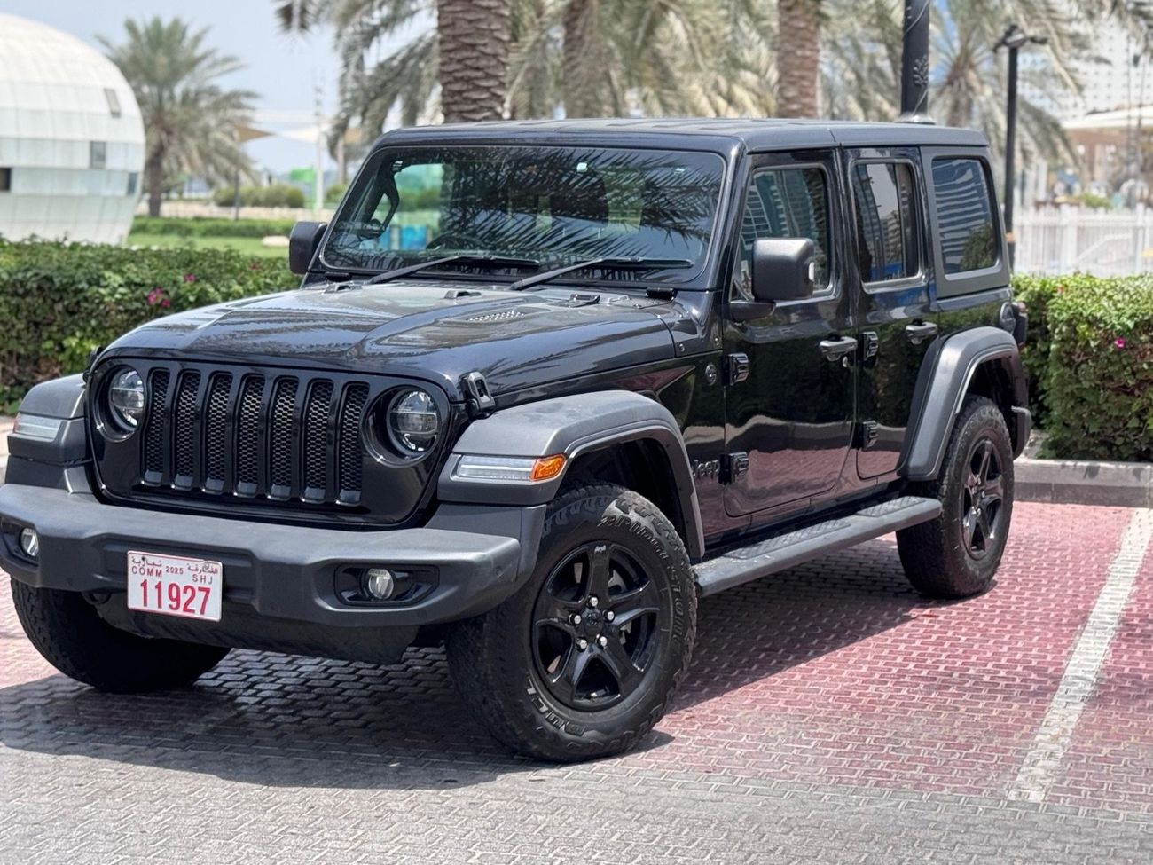 Jeep Wrangler Jeep Wrangler Unlimited, right-hand drive, 3.6L V6 petrol engine, automatic transmission, 4WD, remov