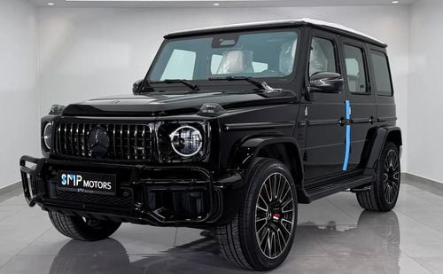 مرسيدس بنز G 63 AMG مرسيدس-بنز G 63 AMG موديل 2026 - أسود ميتاليك ومن الداخل أوف وايت مع حزمة الكاربون