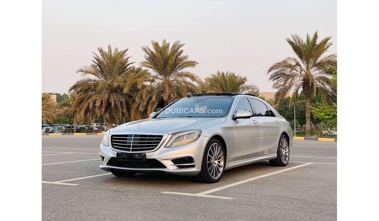 Mercedes-Benz S 500 AMG MERCEDES S500 MODEL 2015 GCC SPACE 6 BUTTON FULL OPTION