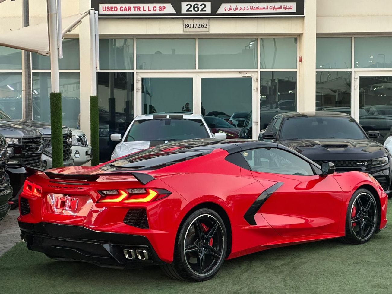 Chevrolet Corvette CHEVROLET CORVETTE C8 Z51 2LT  GCC 2020 FULL OPTION ORIGINAL PAINT  FULL SERVICE HISTORY