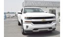 Chevrolet Silverado Z71 LT PICKUP DOUBLE CABIN 2018 MODEL AUTOMATIC TRANSMISSION NEW ONLY FOR EXPORT