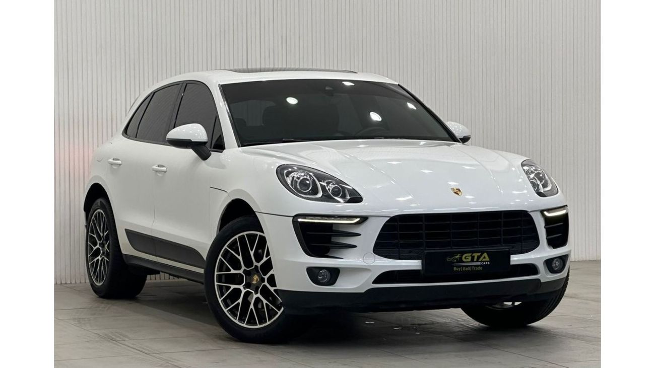 Porsche Macan Std 2018 Porsche Macan, Warranty, Full Porsche Service History, GCC