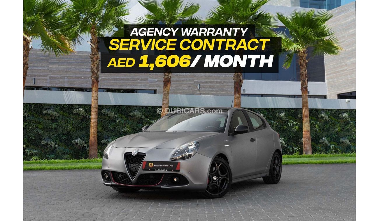 Alfa Romeo Giulietta Veloce | 1,606 P.M  | 0% Downpayment | Agency Warranty and Service Contract