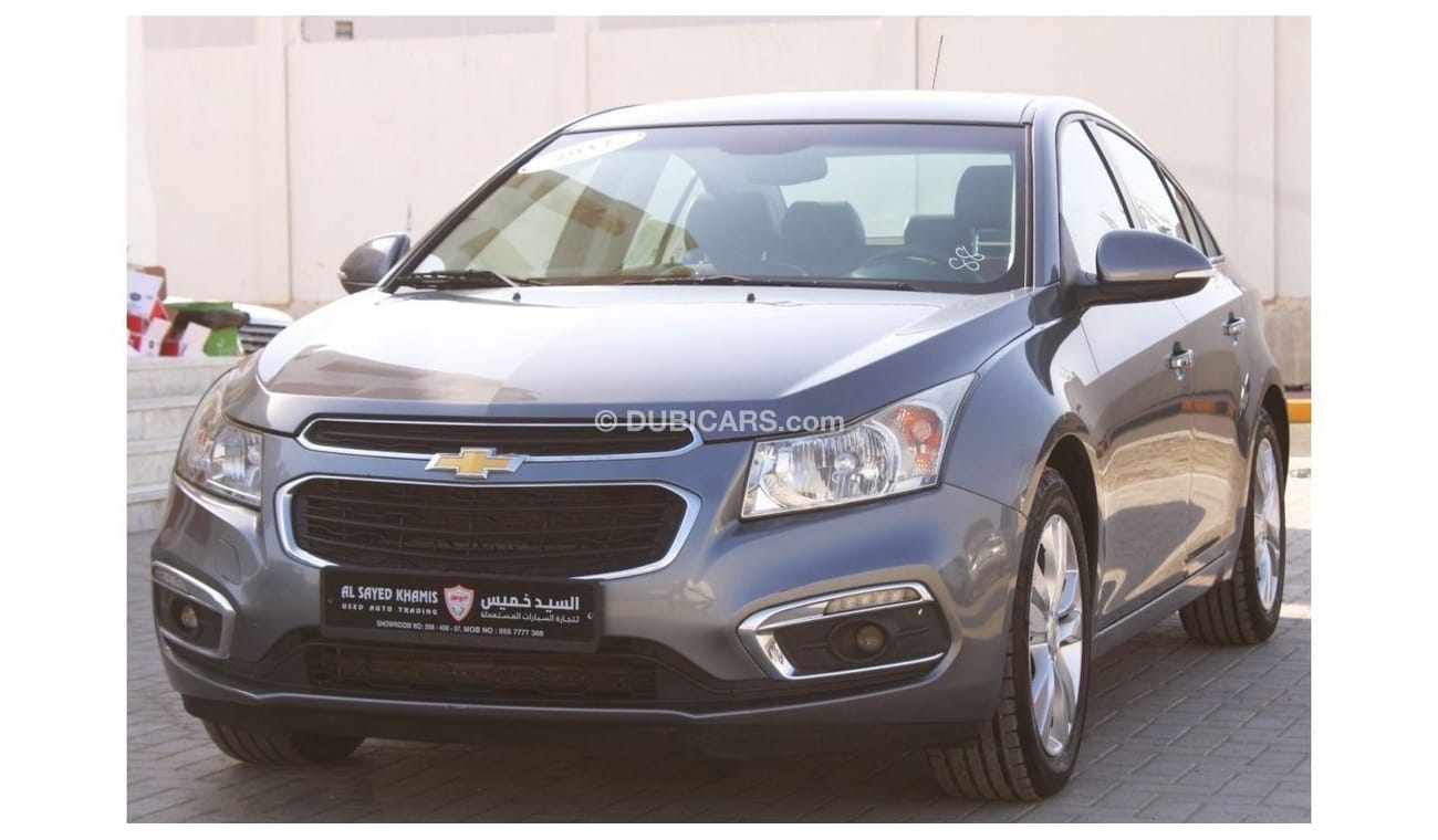 شيفروليه كروز LT شيفرولية كروز 2017 خليجي بحالة ممتازة