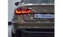 Audi A6 EXCELLENT DEAL for our Audi A6 S-Line 50TFSi QUATTRO ( 2015 Model ) in Brown / Beige Color GCC Specs