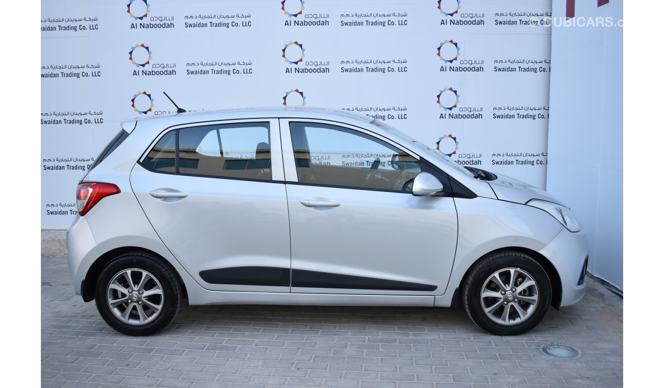 هيونداي i10 GRAND 1.2L GL 2016 GCC DEALER WARRANTY AND FREE INSURANCE