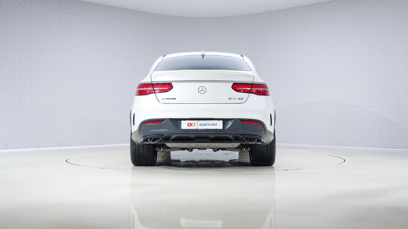 Mercedes-Benz GLE 43 AMG Coupe - AED 4,240 P/M - 2 Years Warranty