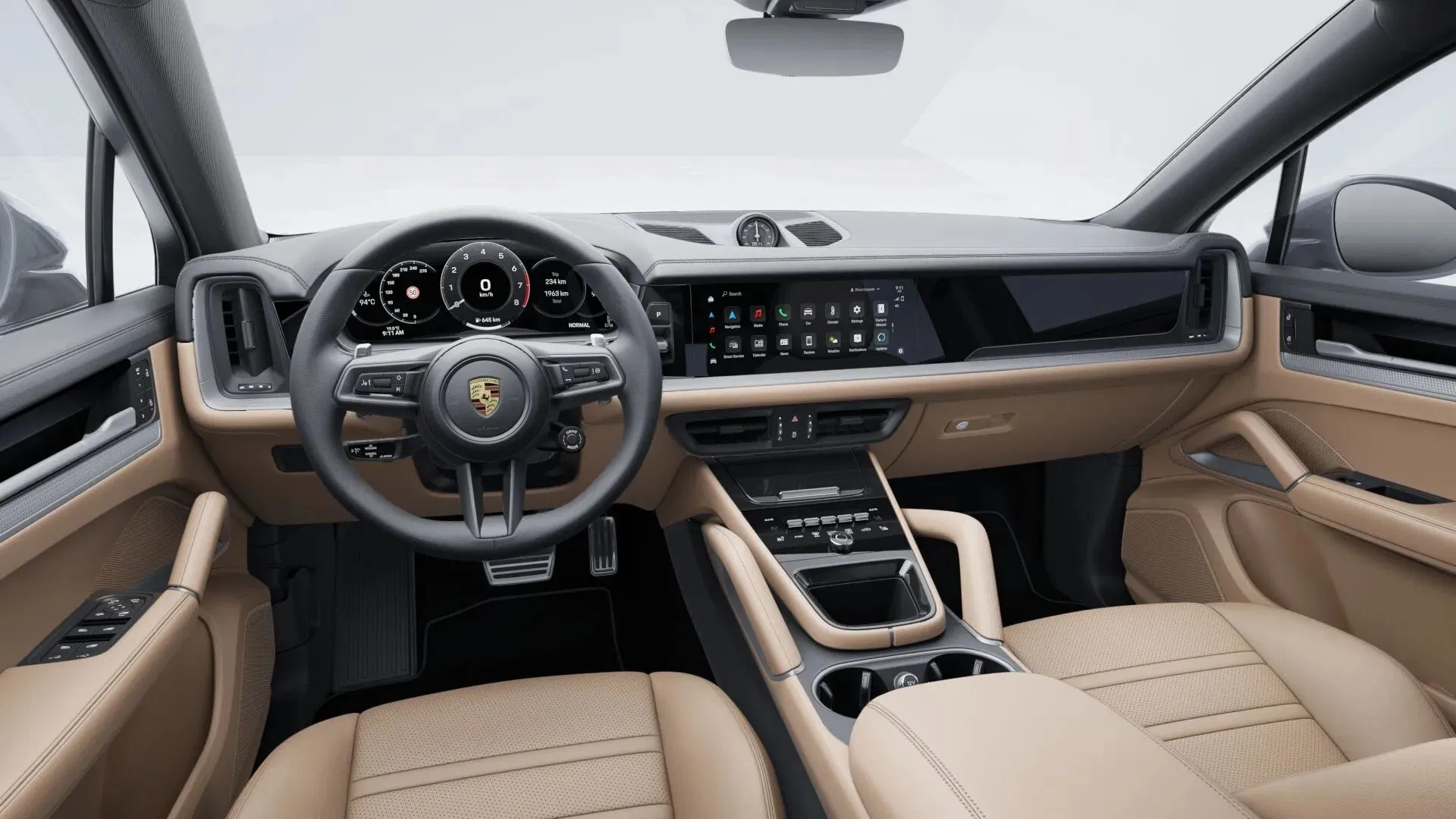 Porsche Panamera interior - Cockpit