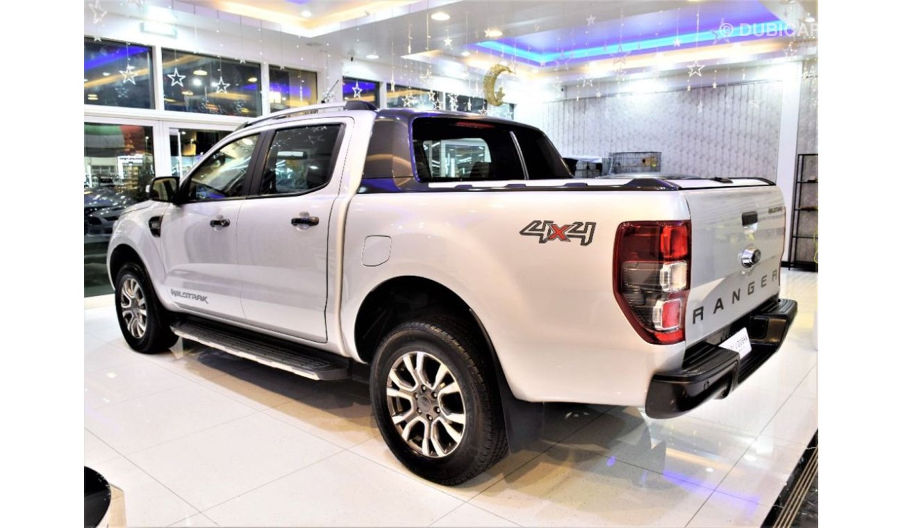 Ford Ranger ( AGENCY WARRANTY *ORIGINAL PAINT ( صبغ وكاله )* ) Ford Ranger WildTrak 4x4 2017 Model!! Silver Colo