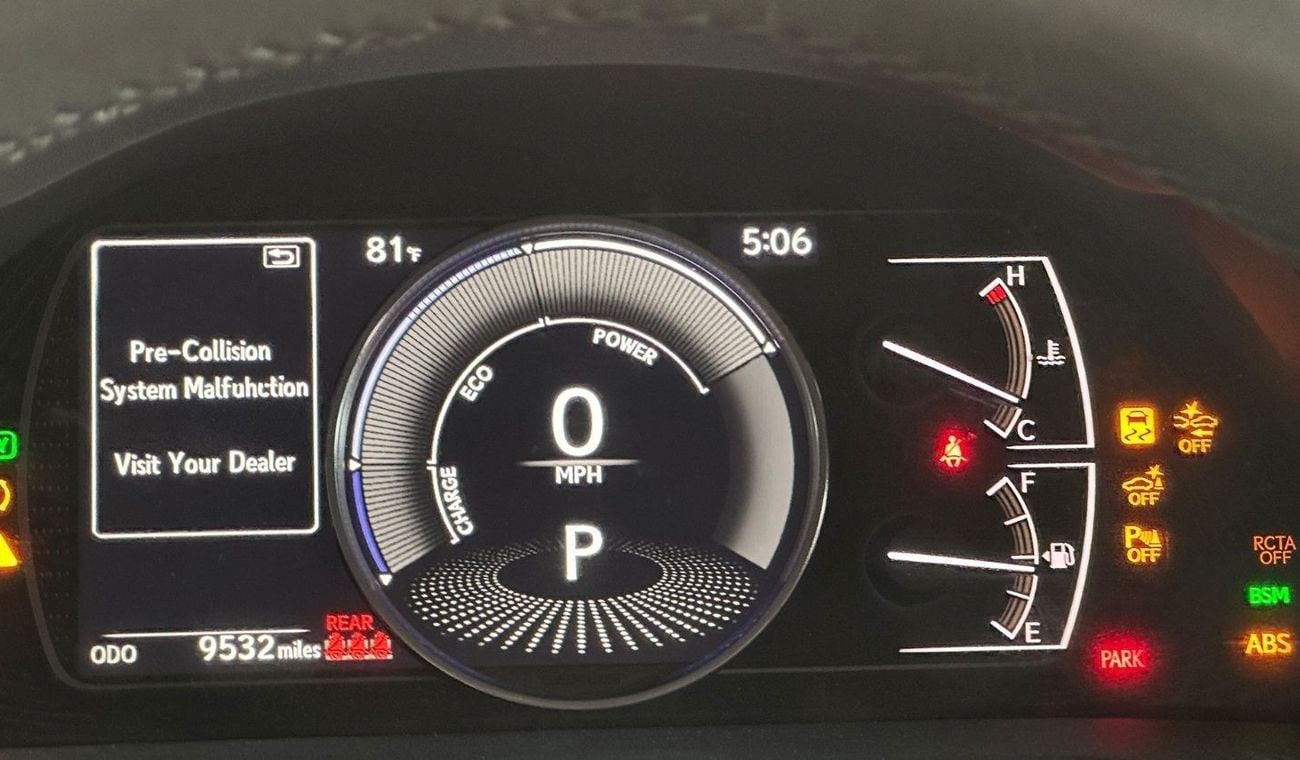 Lexus ES300h Hybrid 2.5L 4 Cylinders 2023 American Specs Low Mileage