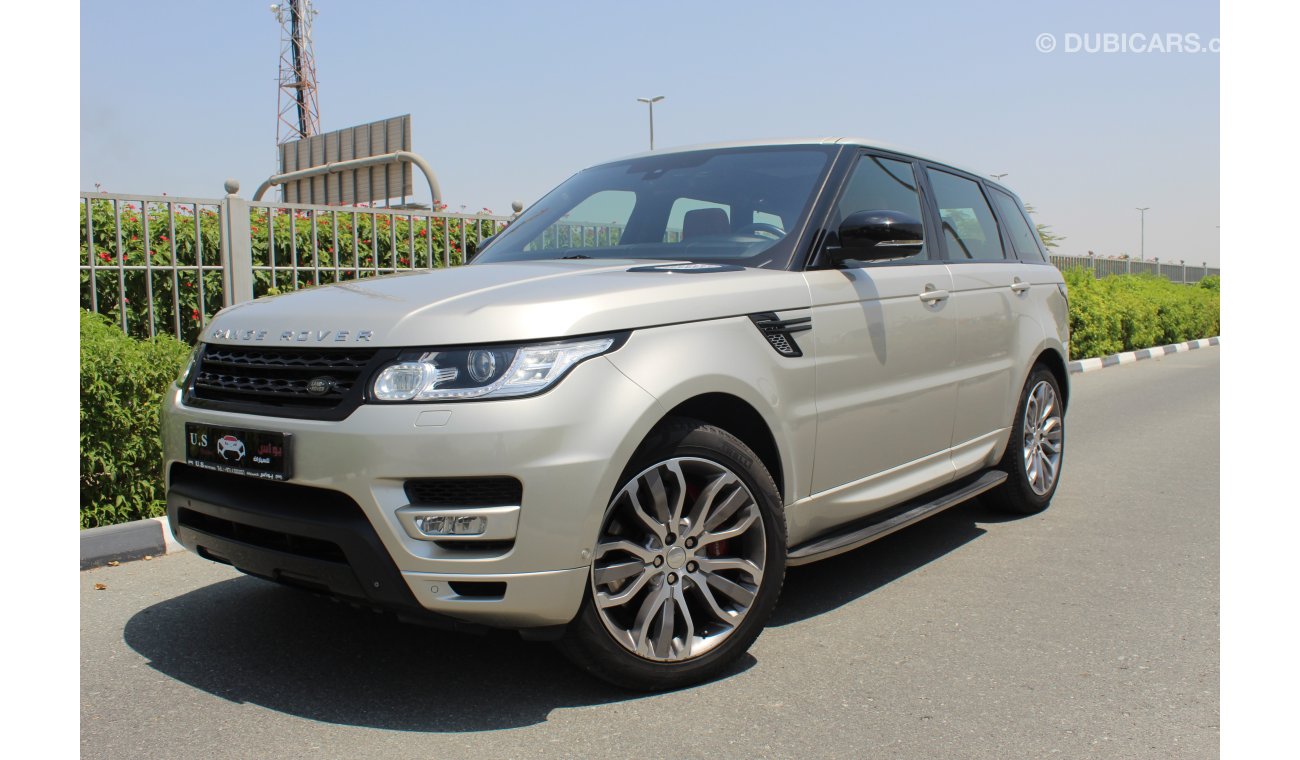 لاند روفر رانج روفر سبورت سوبرتشارج Range rover sport supercharged 2014 V8 GCC Specs