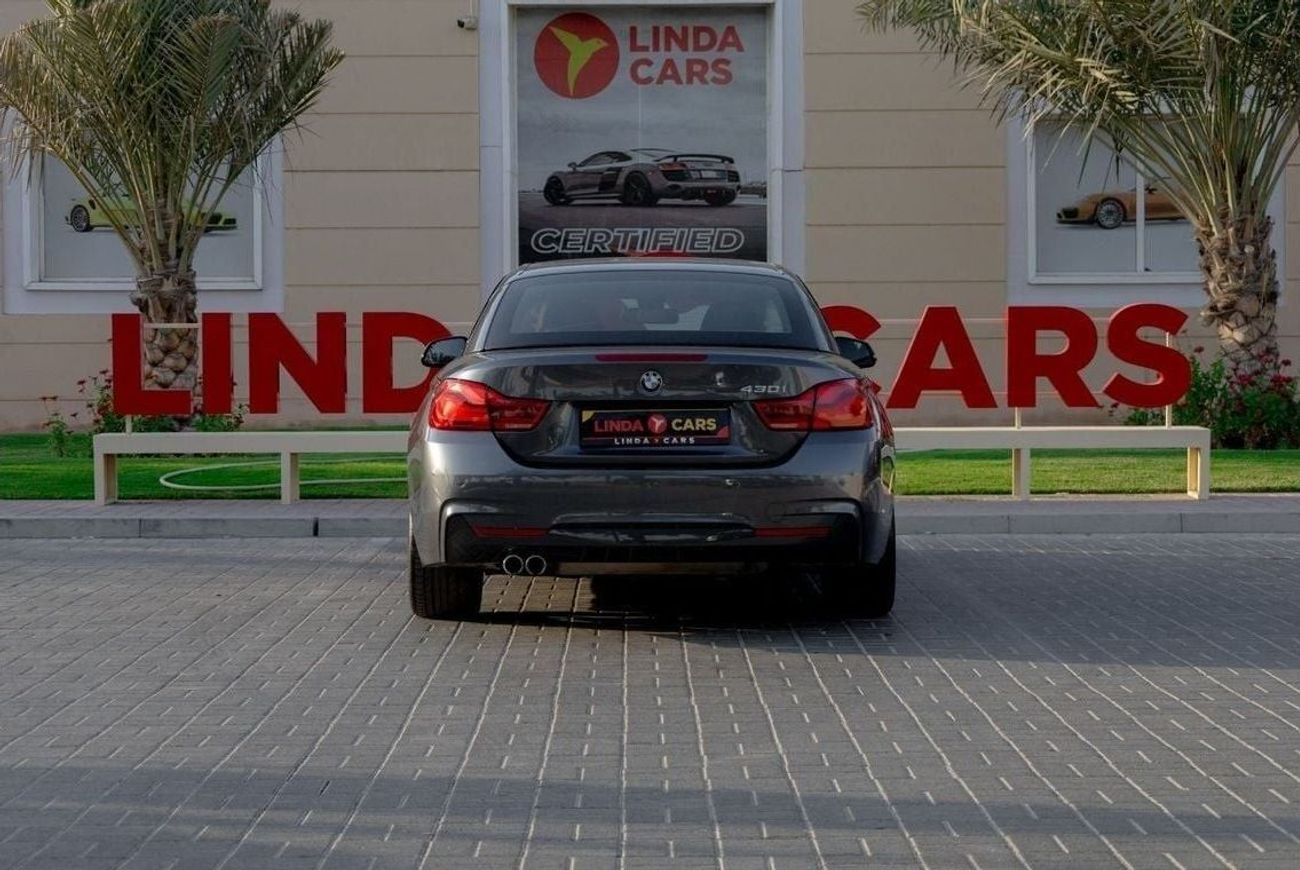 BMW 430i M Sport 2.0L BMW 430i M-Sport Convertible 2018 GCC under Warranty with Flexible Down-Payment.