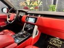 لاند روفر رينج روفر Supercharged 5.0L SUPERCHARGED VOGUE V8 || GCC II FULLY LOADED || CHASSIS ACCIDENT FREE || RED INTER