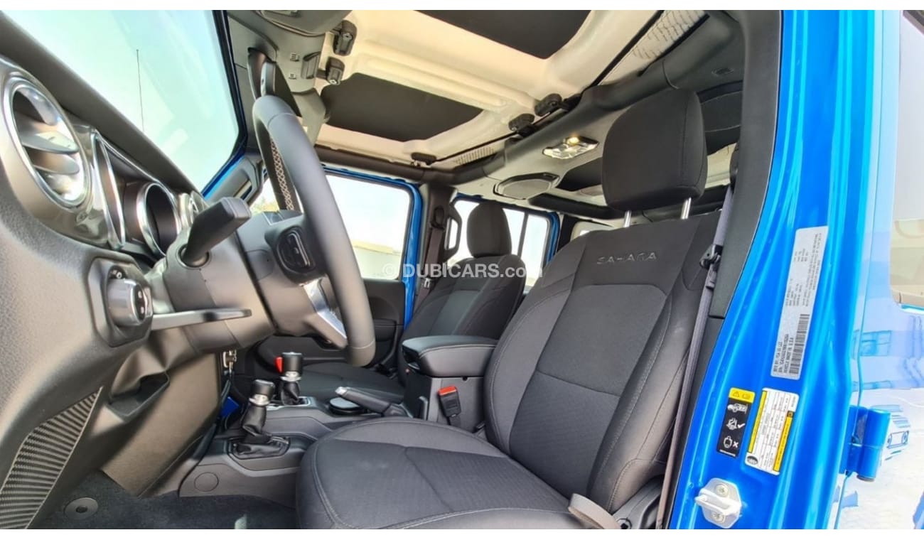 Jeep Wrangler Sahara 4 Doors 2022 For Export Brand New