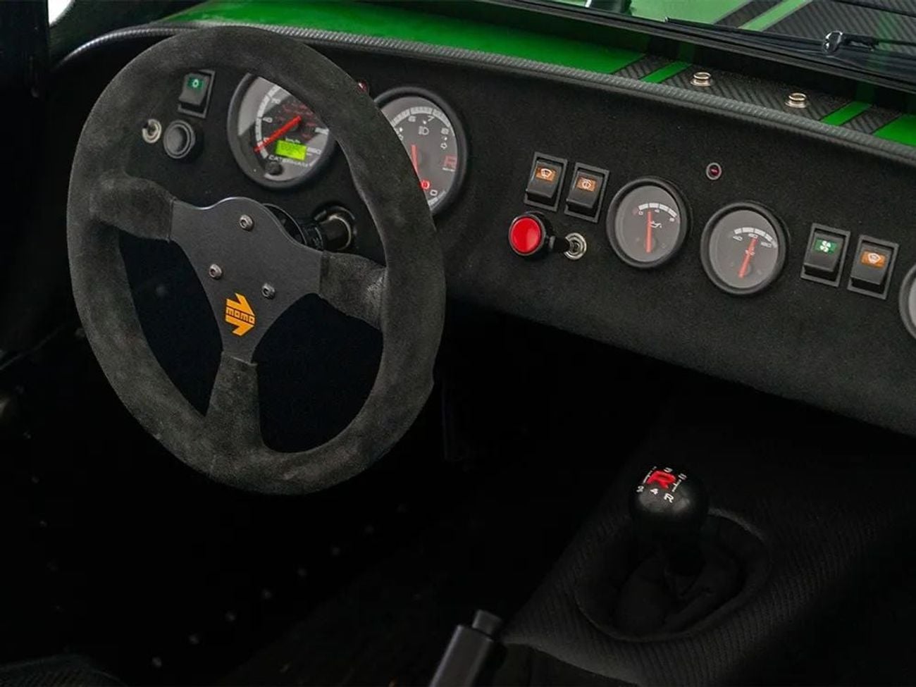 Caterham Seven 2024 Caterham 340R / Special Order in Mercedes Magno Hell Green Pearl / Bespoke High Option Order /