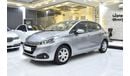 Peugeot 208 EXCELLENT DEAL for our Peugeot 208 1.6L ( 2019 Model ) in Silver Color GCC Specs