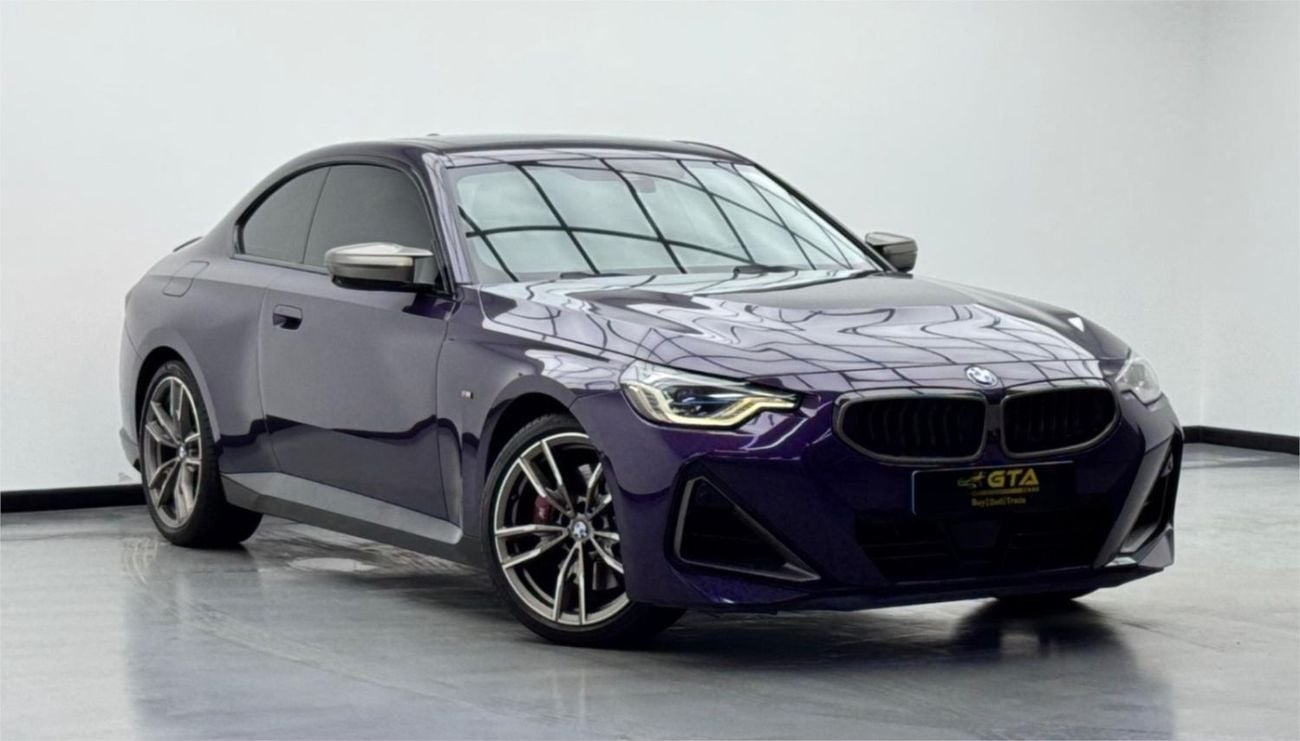 BMW M240i xDrive 3.0L 2022 BMW M240i xDrive, March 2027 BMW Warranty + Service Contract, GCC