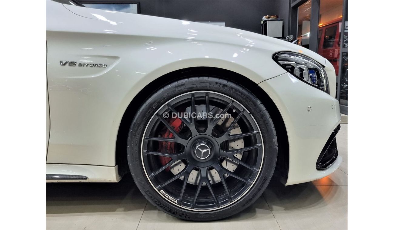 Mercedes-Benz C 63 Coupe MERCEDES C63S GCC 2019 FULL SERVICE HISTORY FROM GARGASH UNDER WARRANTY TILL 2024 FOR 349K AED