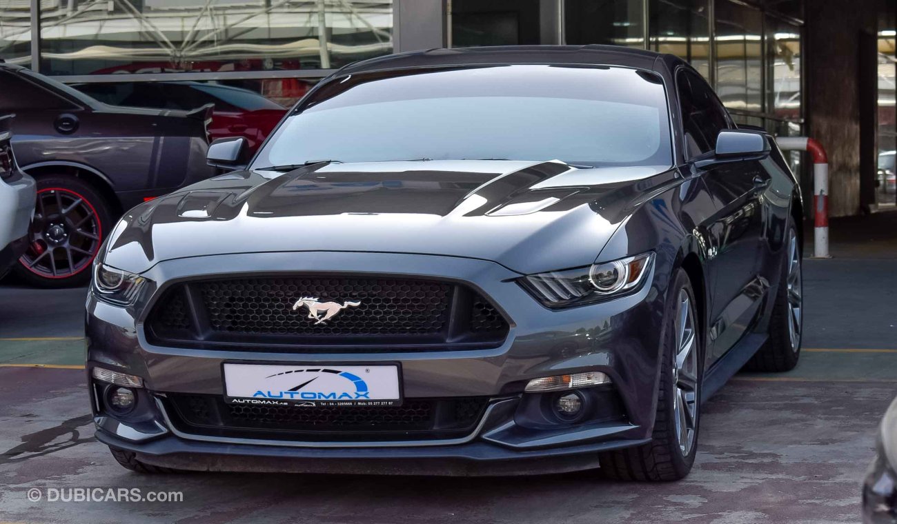 Ford Mustang GT Premium, 5.0 V8 GCC w/ 3 Years or 100,000km Warranty + 60,000km Service from Al Tayer