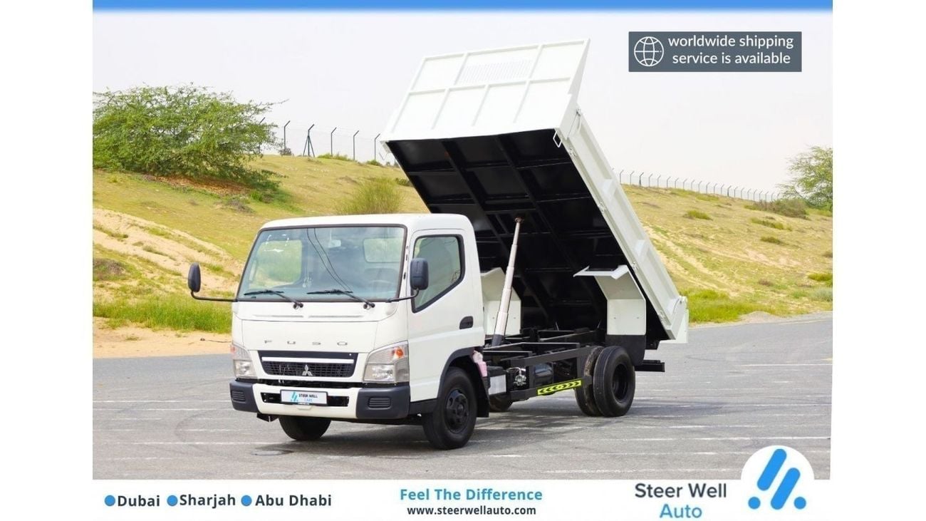 Mitsubishi Fuso Canter Pick Up Tipper Truck 4.2L RWD Diesel Manual Transmission / Book Now!