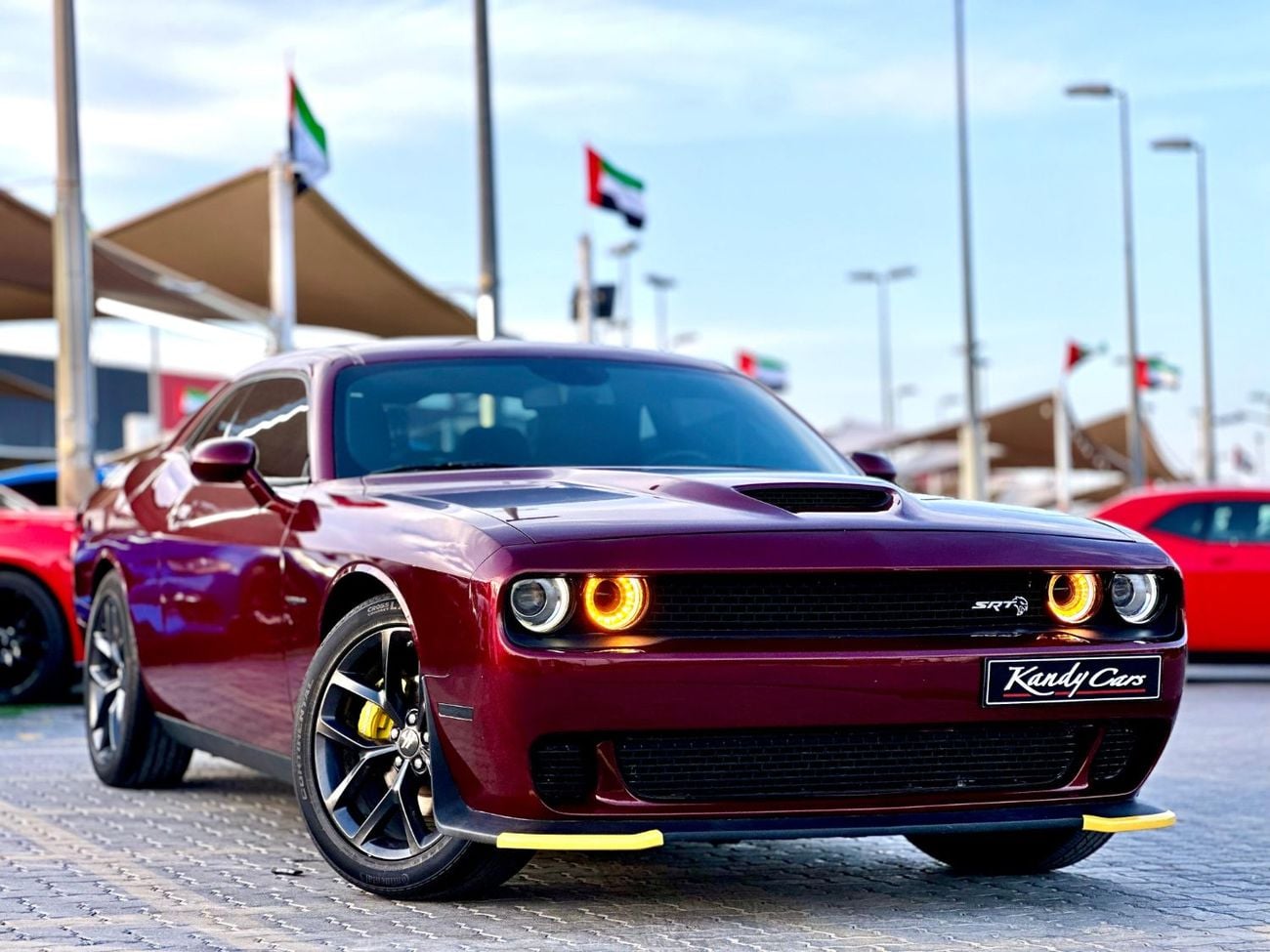 Dodge Challenger R/T 5.7L (370 HP) | Monthly 1400/- | 0% DP | Paddle Shifters | Park Assist | # 08886