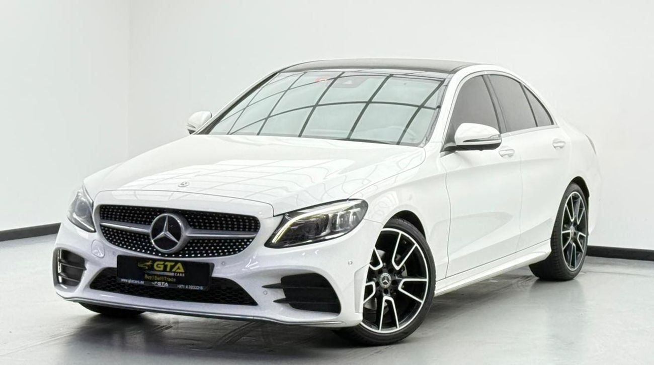 مرسيدس بنز C 200 2021 Mercedes Benz C200 AMG, 2026 Mercedes Warranty, Full Mercedes Service History, GCC