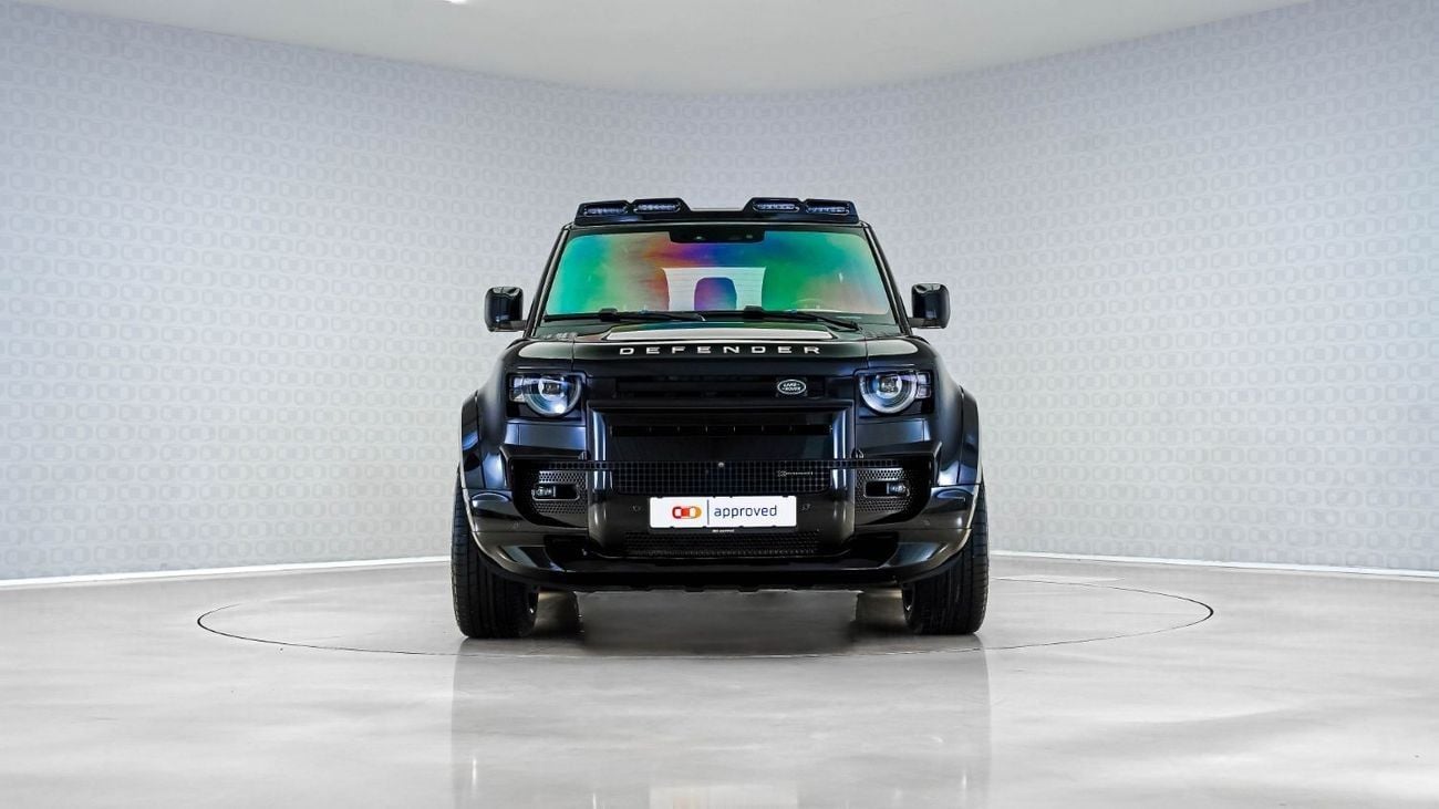 لاند روفر ديفندر 90 X-Dynamic SE P400 3.0L Widetrack | Special Offer | AED 4,423 PM | 22in Wheels, Lightbar, |