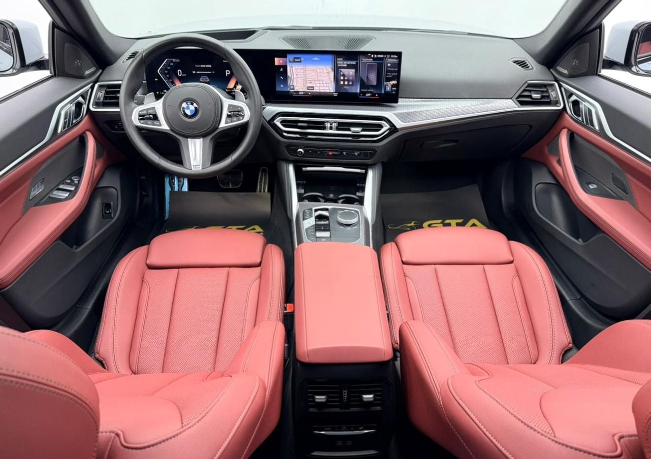 بي أم دبليو 420i 2024 BMW 420i M-Sport, 2029 BMW Warranty + Service Pack, Full BMW Service History, Very Low Km, GCC