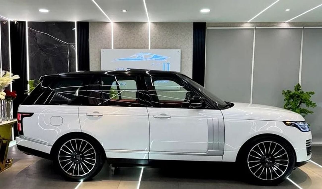 لاند روفر رينج روفر LWB Autobiography P400 3.0L FACELIFT TO || AUTOBIOGRAPHY KIT RR VOGUE V8 II GCC || TOP RANGE || PANO