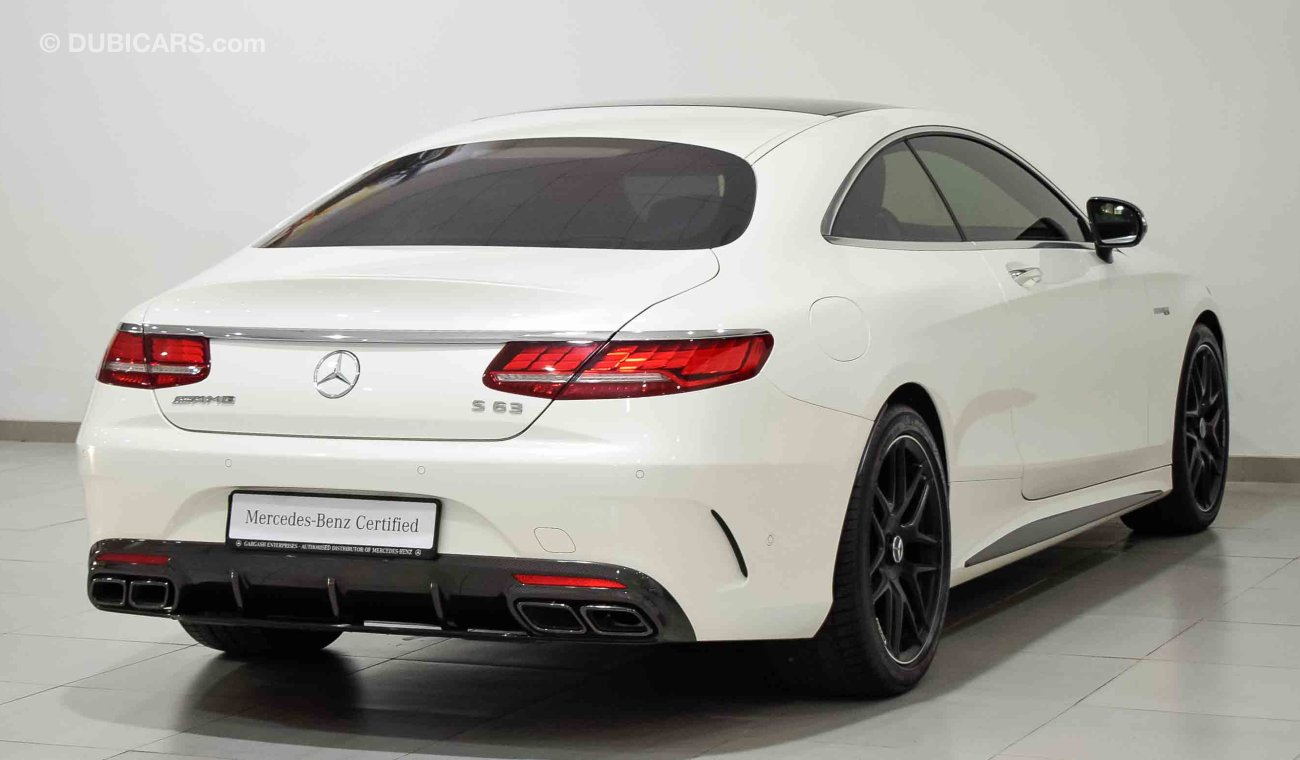 مرسيدس بنز S 63 AMG كوبيه V8 Biturbo 4Matic