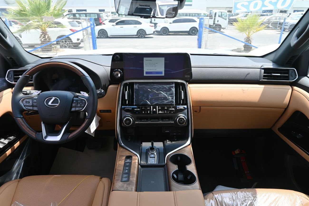 Lexus LX700h SIGNATURE 3.5L Twin-Turbo + Hybrid V6, Model 2026, Color Black inside Tan